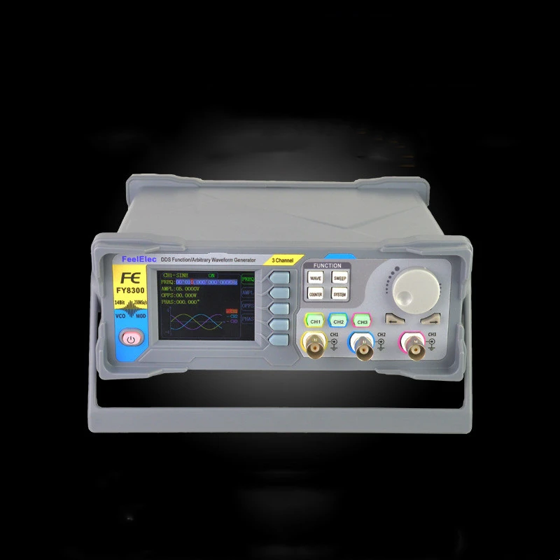 Three-channel Function Arbitrary Waveform Signal Generator