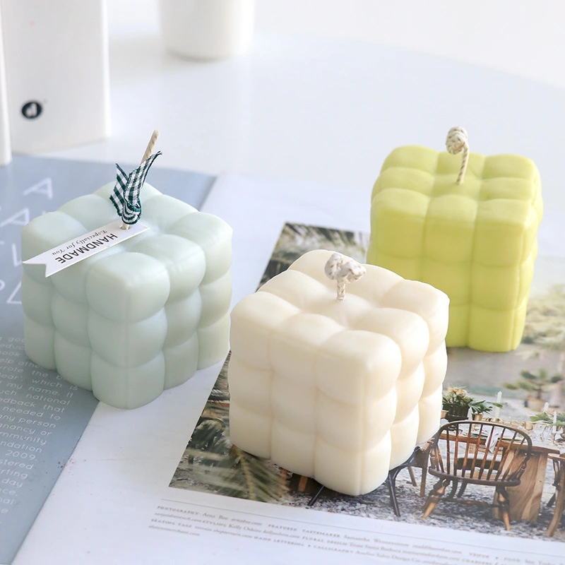 Diy Square Scented Candle Silicone Mold