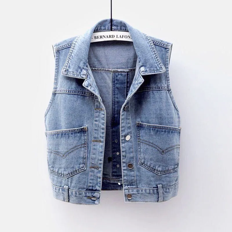Women's Hooded Large Pocket Vest