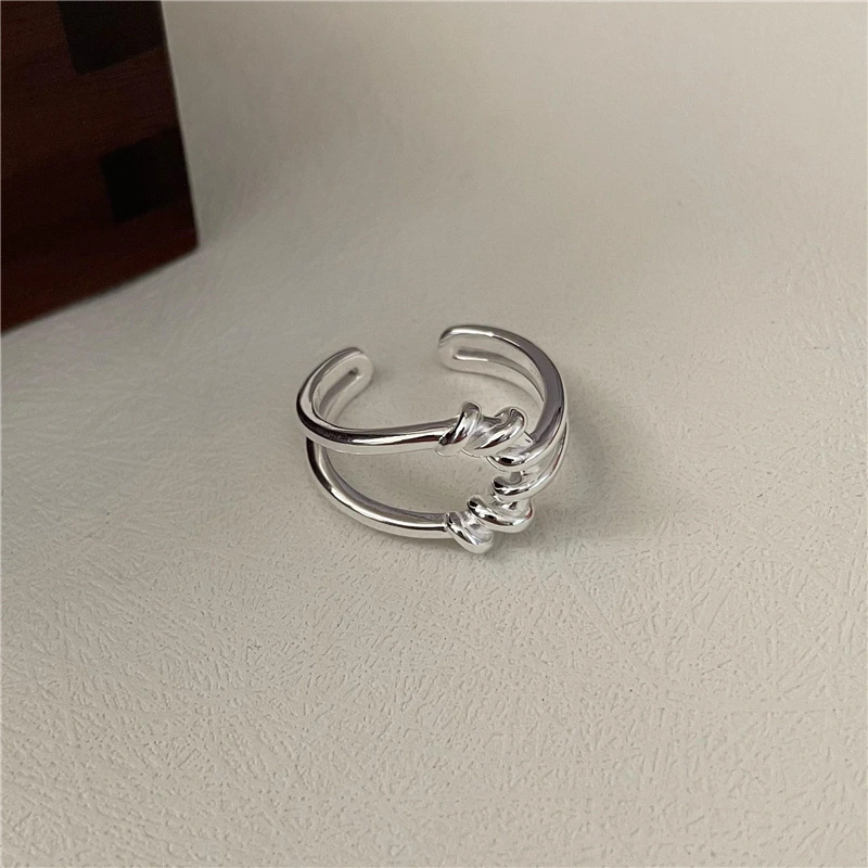 Women's Fashion Personality Knot Twist Ring