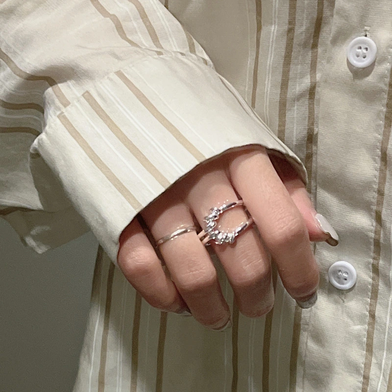 Women's Fashion Personality Knot Twist Ring