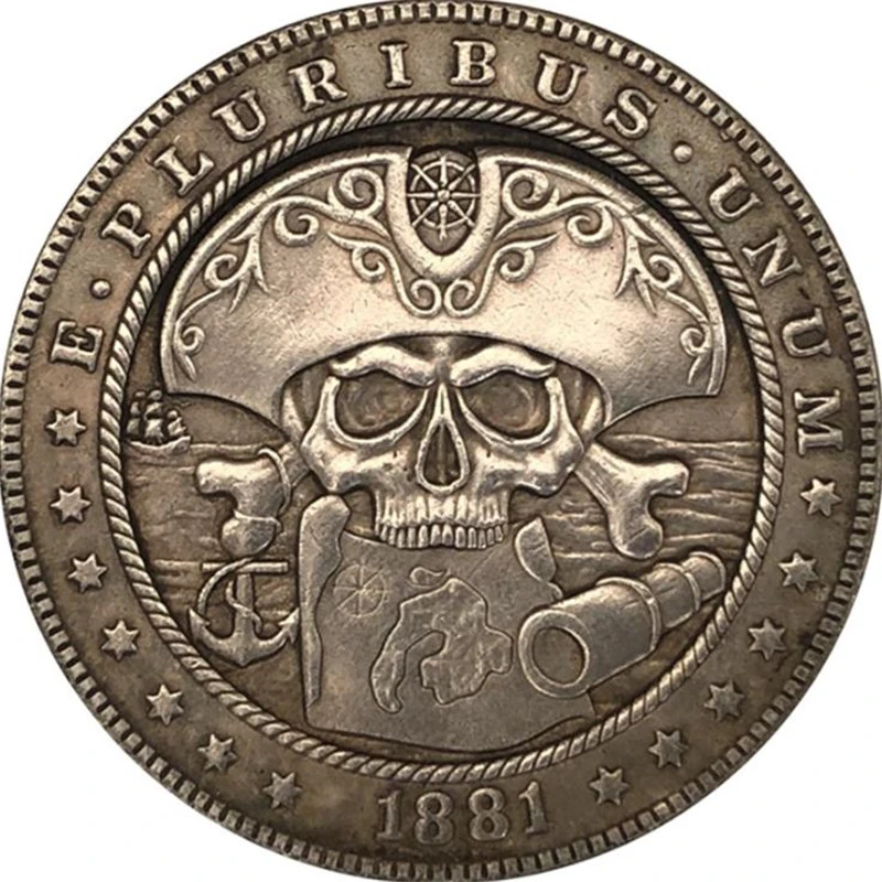 Skull Captain Commemorative Coin