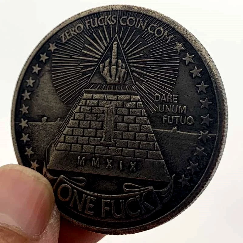 Pyramid Finger Commemorative Coin