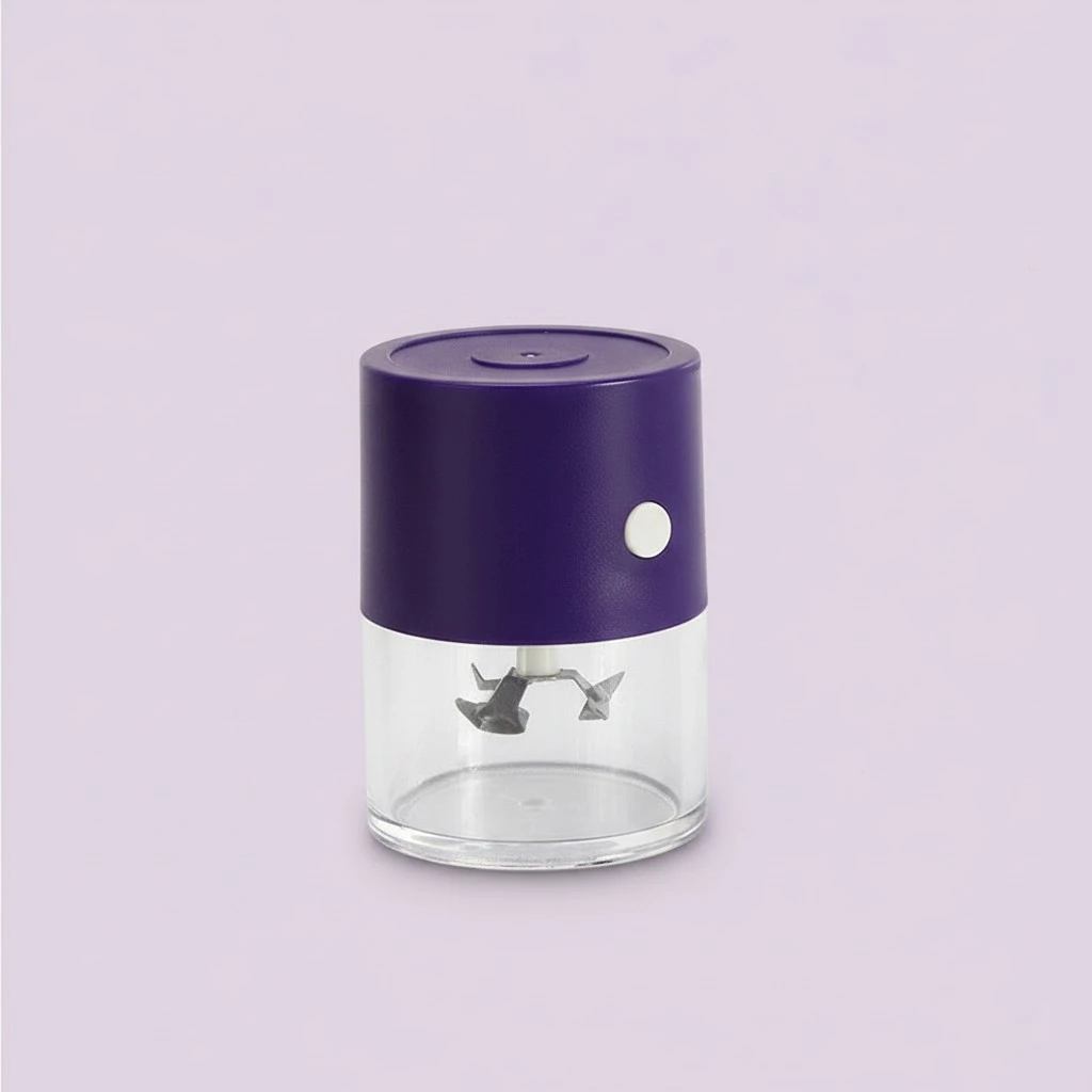 Electric Plastic Automatic Cigarette Grinder USB Rechargeable Tobacco Grinder