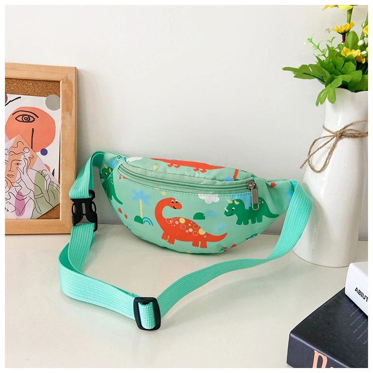 Children's Pockets Cute Cartoon Little Dinosaur Crossbody Shoulder Bag