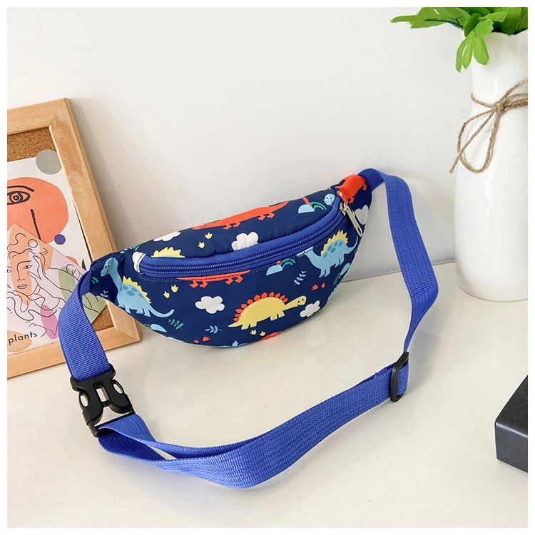 Children's Pockets Cute Cartoon Little Dinosaur Crossbody Shoulder Bag