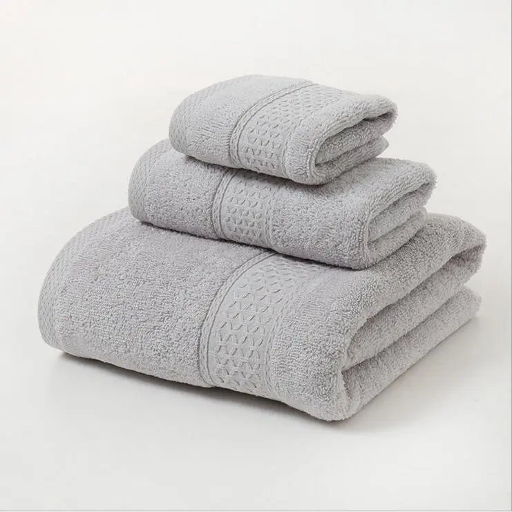 Household Fashion Long Staple Cotton 12 Color Square Towel