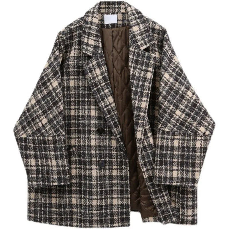 Women's Long Slouchy Woolen Coat
