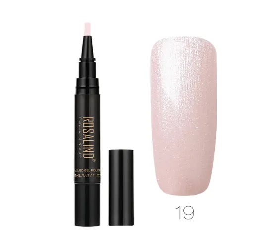  5ml Solid Color Nail Art Pen Nail Glue for Nail Art