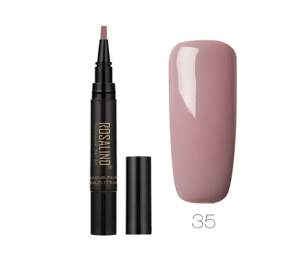  5ml Solid Color Nail Art Pen Nail Glue for Nail Art