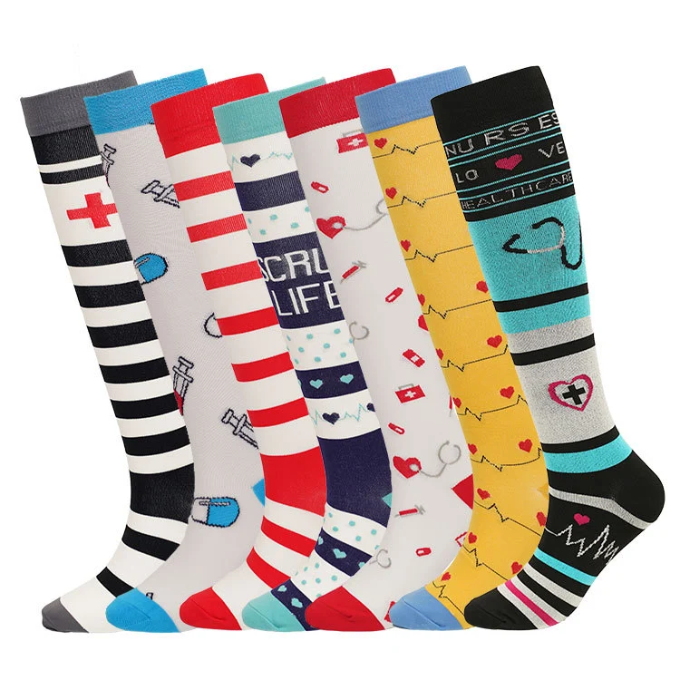 Sport Mid-tube Marathon Running Leg Socks