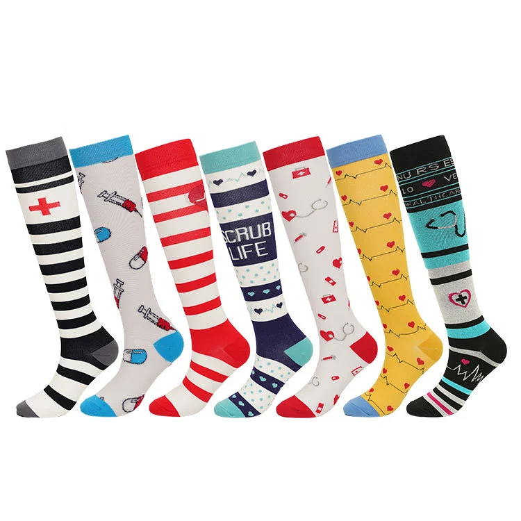 Sport Mid-tube Marathon Running Leg Socks