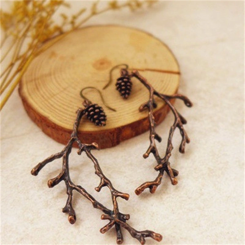 Women's Fashion Simple Coral Reef Tree Branch Shape Earrings