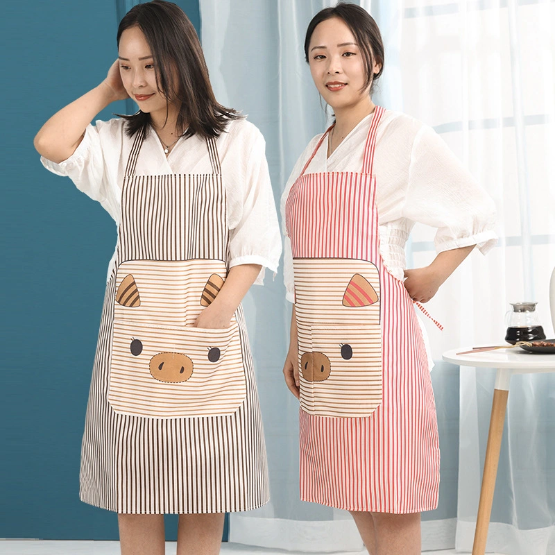 Home Fashion Waterproof And Oil-proof Cooking Apron