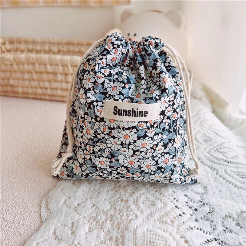 Travel Storage Bag With Drawcord Closure
