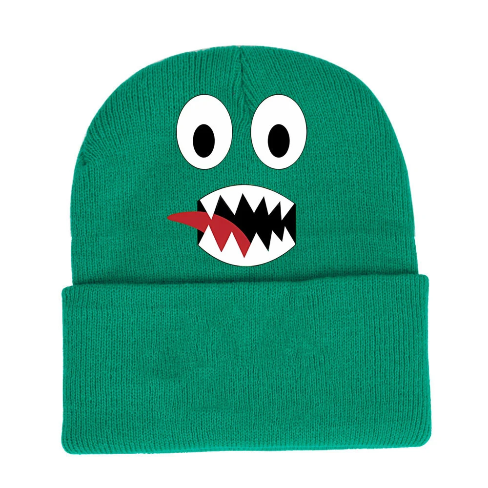 Rainbow Friend Student Knitted Hat