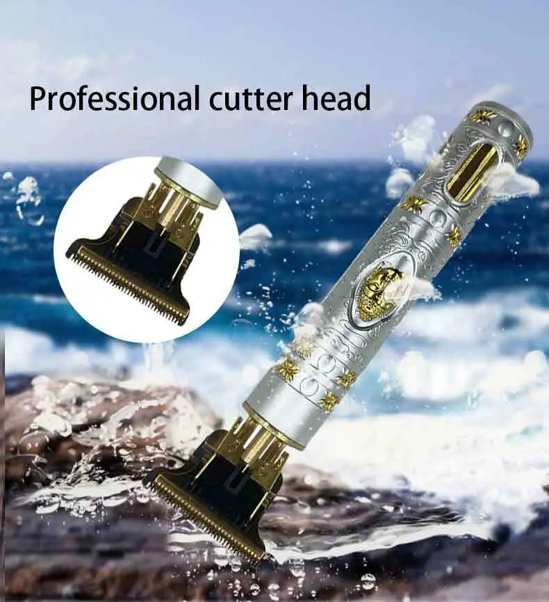 Electric Hair Clipper Razor Hair Salon Professional Electrical Hair Cutter Hair Salon Shop Razor Oil Head Trim