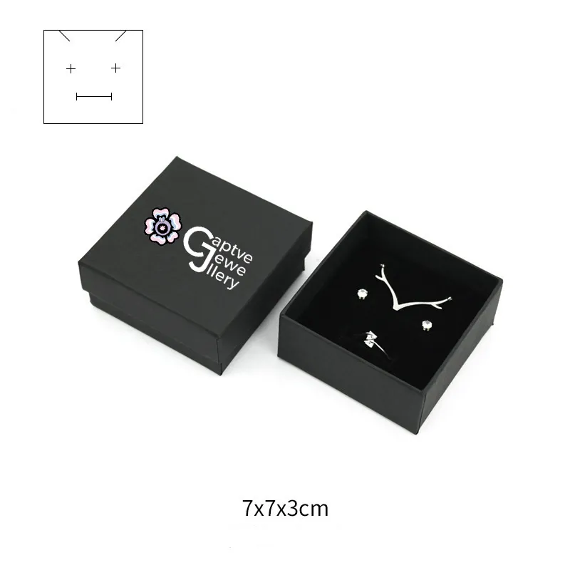 Pure Black Packaging Box