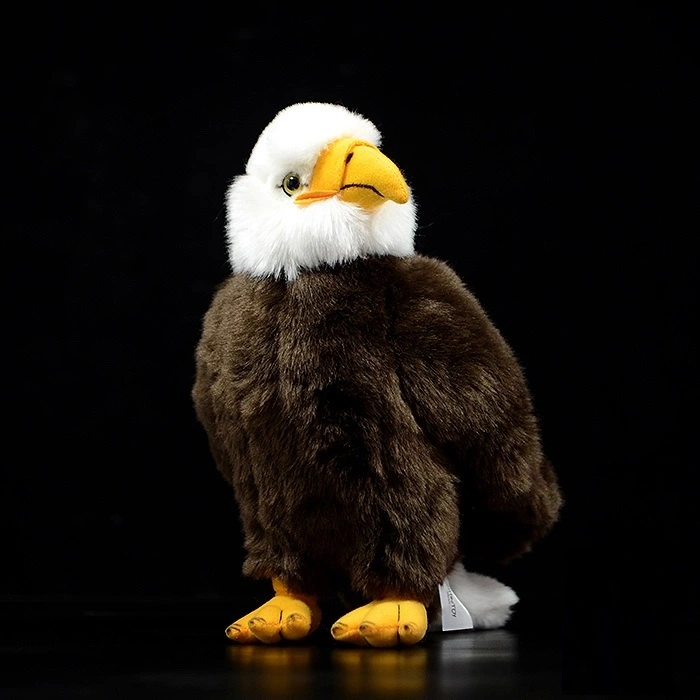 Simulation Bald Eagle Doll Cute Bald Eagle Doll