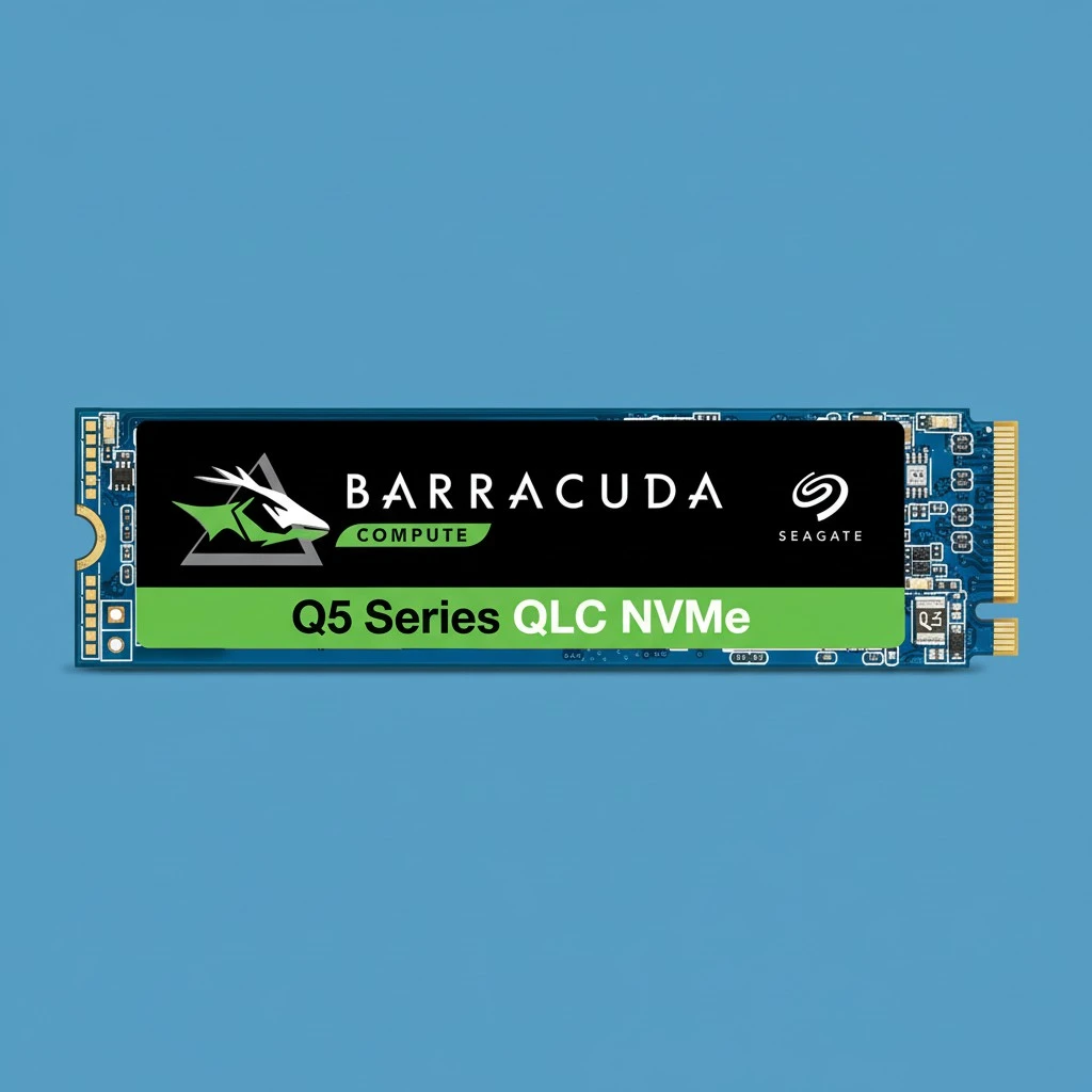 Seagate Barracuda Q5 2TB Internal SSD - M.2 NVMe PCIe Gen3 ×4, 3D QLC for Desktop or Laptop, 1-Year Rescue Services (ZP2000CV3A001)