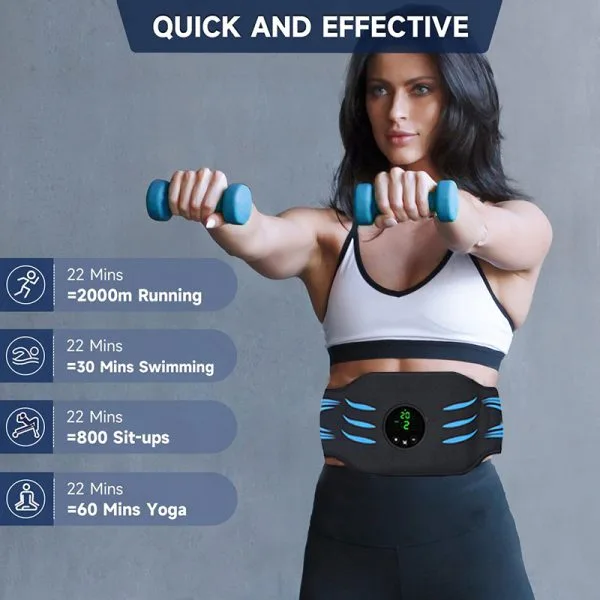 Fitness Abs Stick Muscle Exerciser Home  Belt