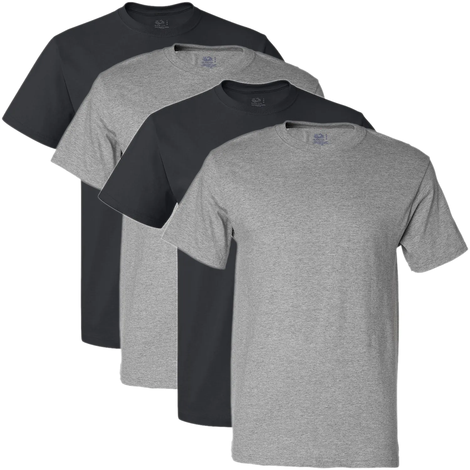 Fruit of the Loom Men's Crew Neck T-Shirt Multipack