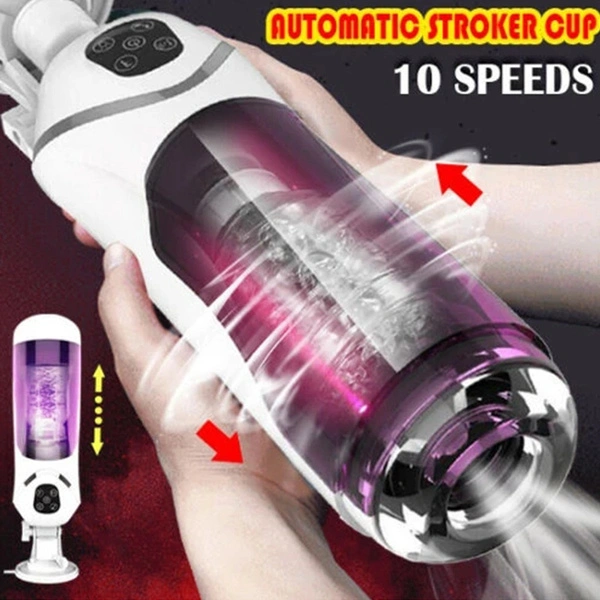 Telescopic Insertion Rotation Sucking Masturbation Cup 10 Speed Male Masturbator Electric Sex Toys For Men Vagina Pussy Sex Shop