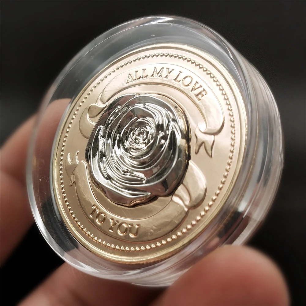 New Love Rose Commemorative Coin