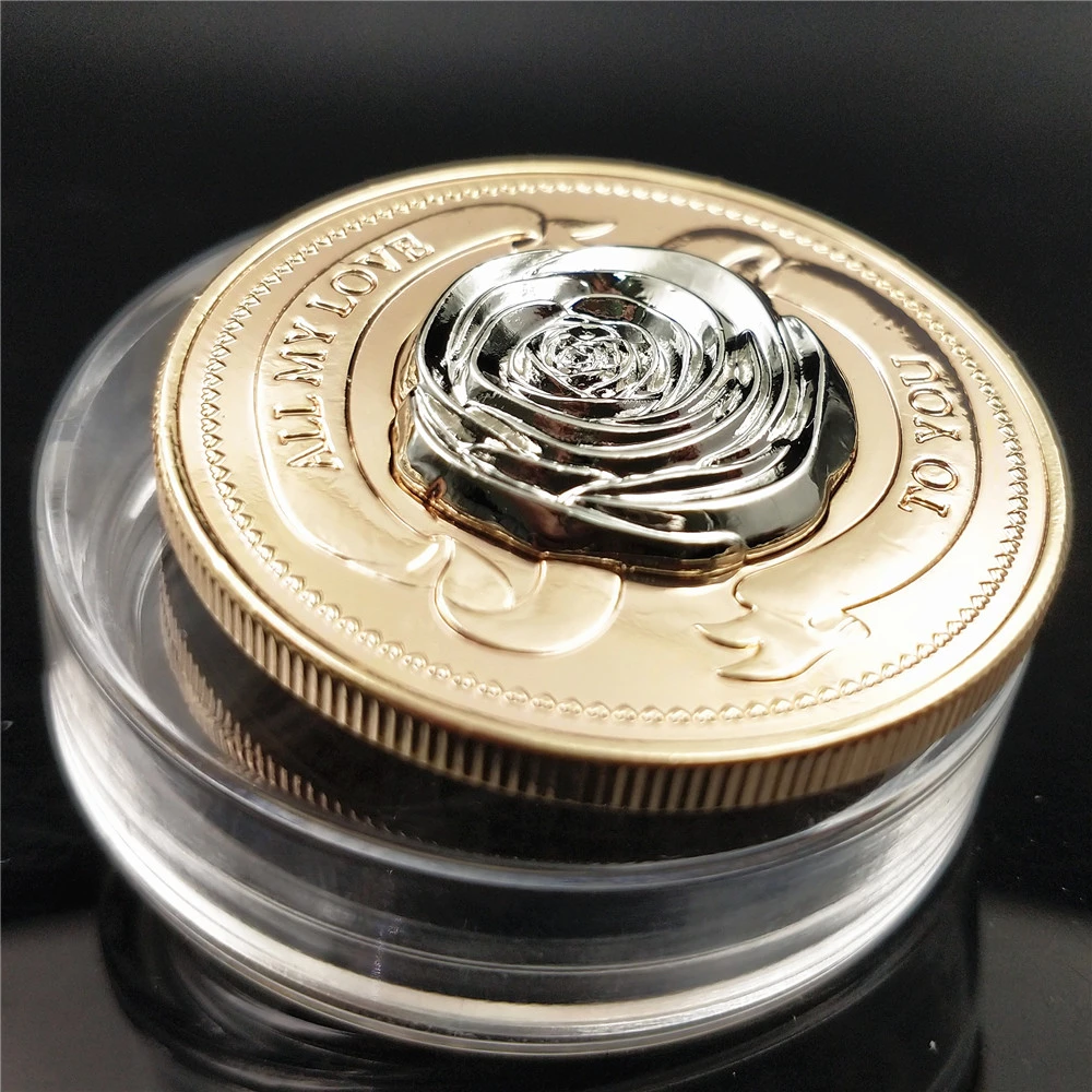 New Love Rose Commemorative Coin