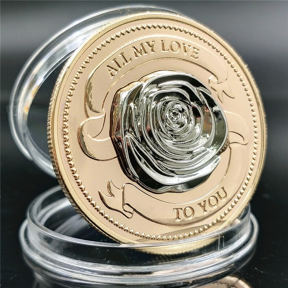 New Love Rose Commemorative Coin