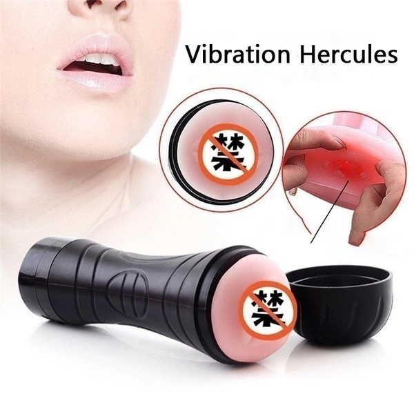 7 Speed Vibrating Masturbator Vagina Sex Toys for Men Male Masturbator Cup Sex Toys for Men Aircraft Cup Massager