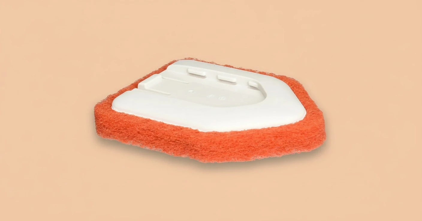 OXO Good Grips Tub and Tile Scrubber Refill, Orange, 1 Count (Pack of 1)