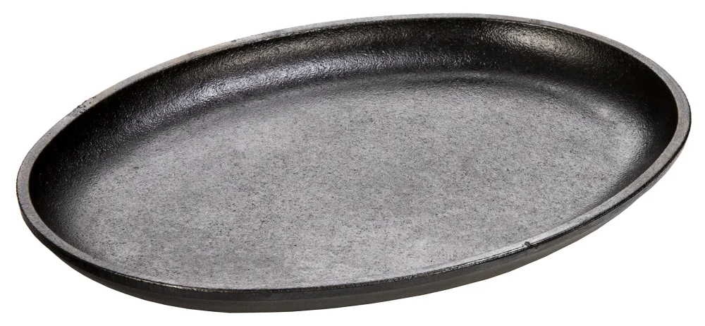 Lodge Logic 10" Handless Oval Serving Griddle