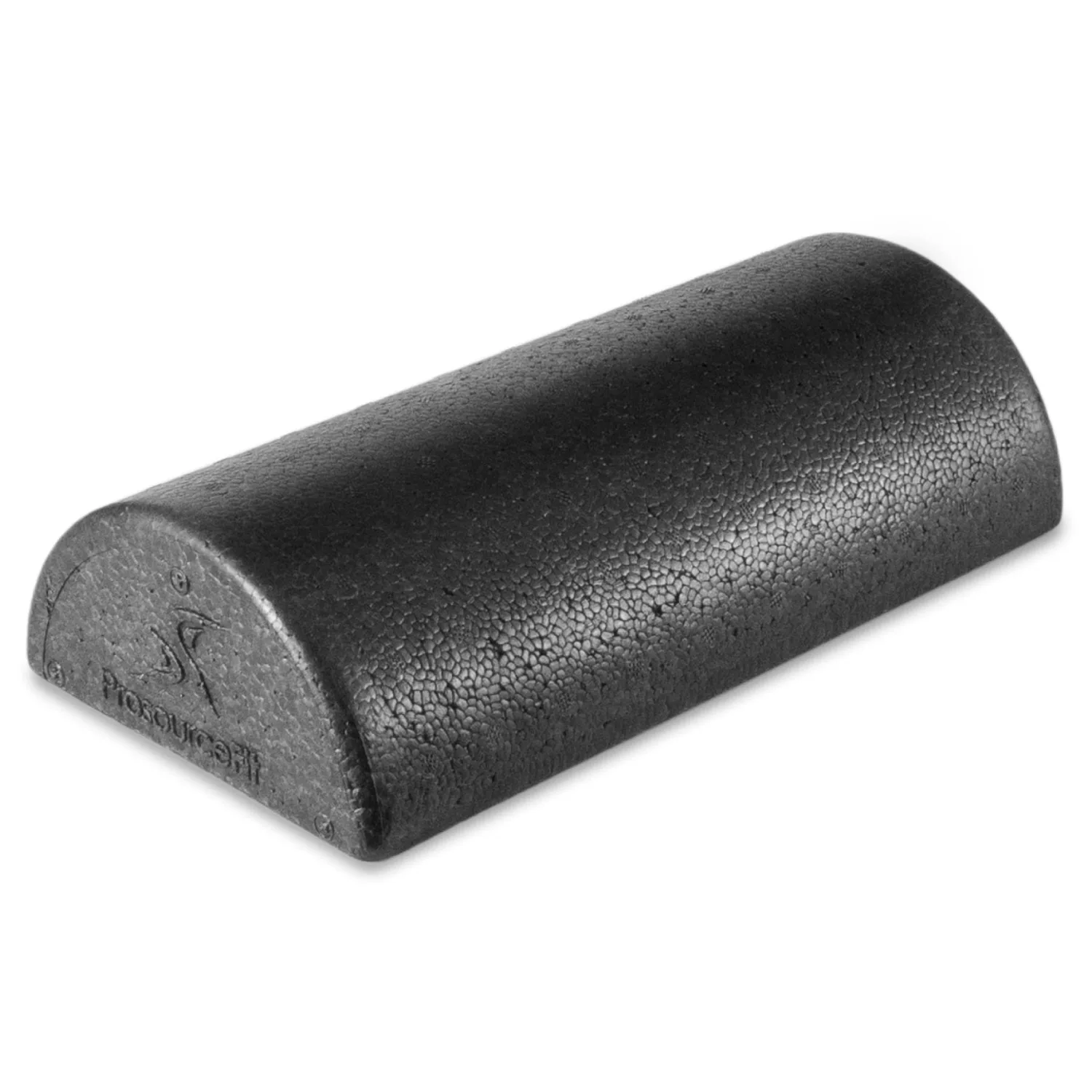 ProsourceFit High Density Half-Round Foam Rollers for Body Conditioning, Pilates, Yoga, Stretching, Balance & Core Exercises, 3 Sizes 12 inch, 18 inch and 36 inch, Black