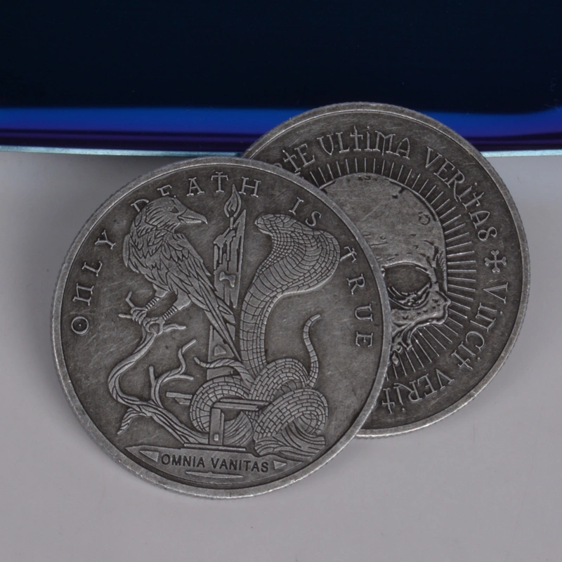 Eagle And Snake Cameo Collectible Coin