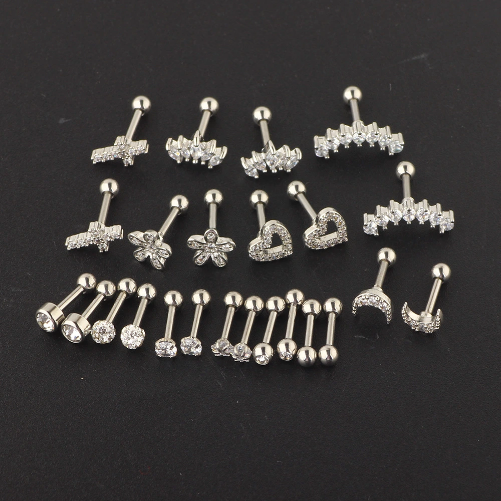 Women's Fashion Zircon Ear Studs