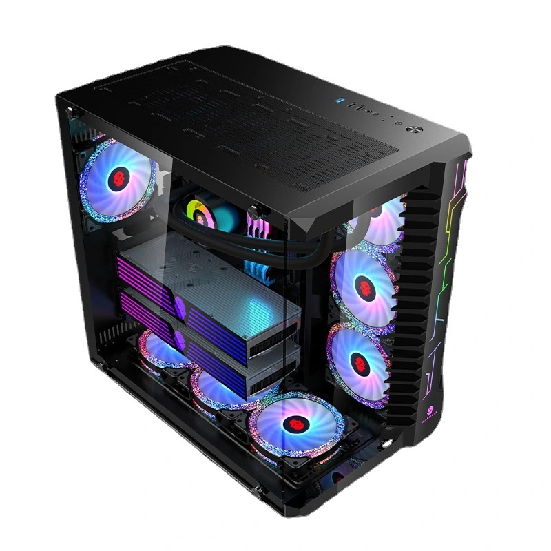 Three-shaped Water-cooled Tempered Glass Game Case