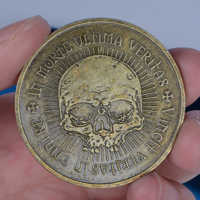 Eagle And Snake Commemorative Coin Hobo Skull