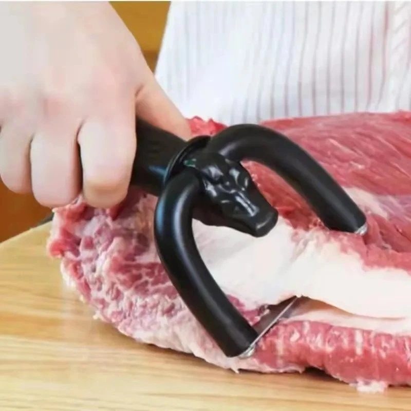 New Meat Fat Trimmer Beef Pork Handheld Slicer Clean Beef Slicer Fat Cuisine Barbecue Tools Cooking Tools Kitchen Gadgets