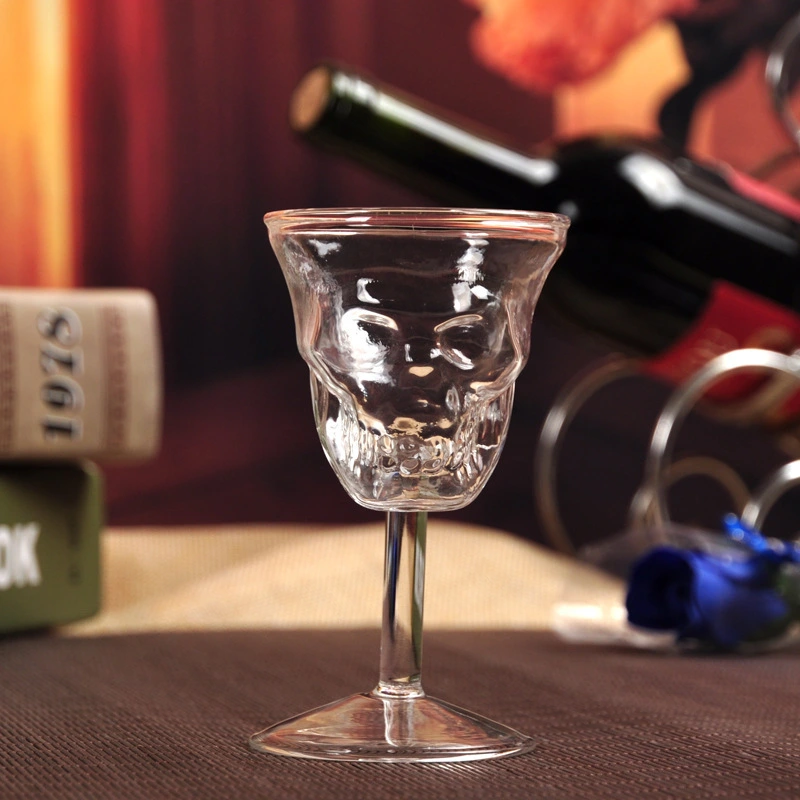 Creative Glass Skull Beer Steins Wine Decanter