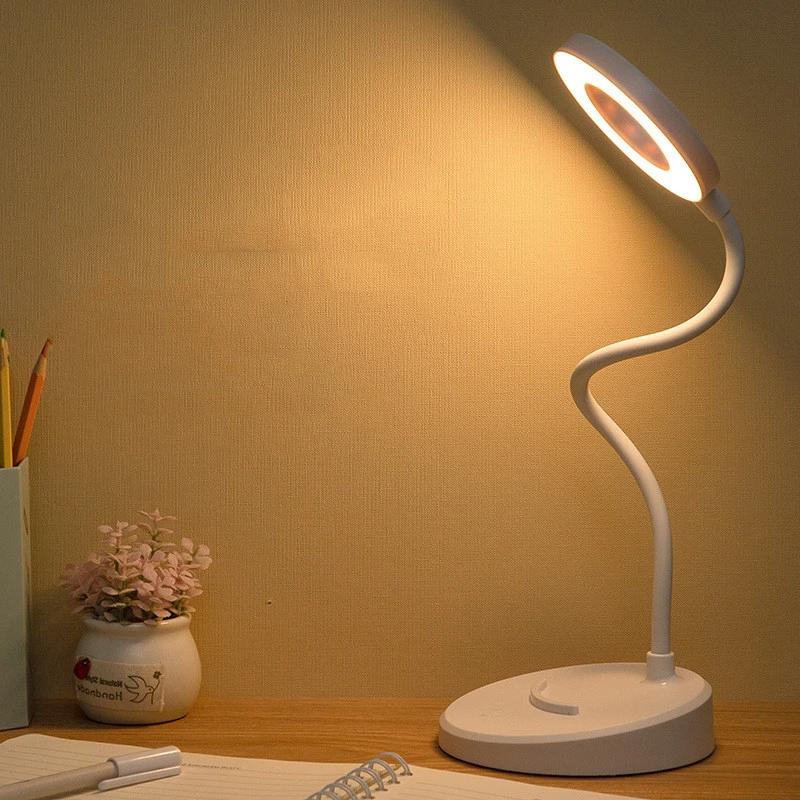 LED Eye Protection Desk Lamp Touch USB Charging