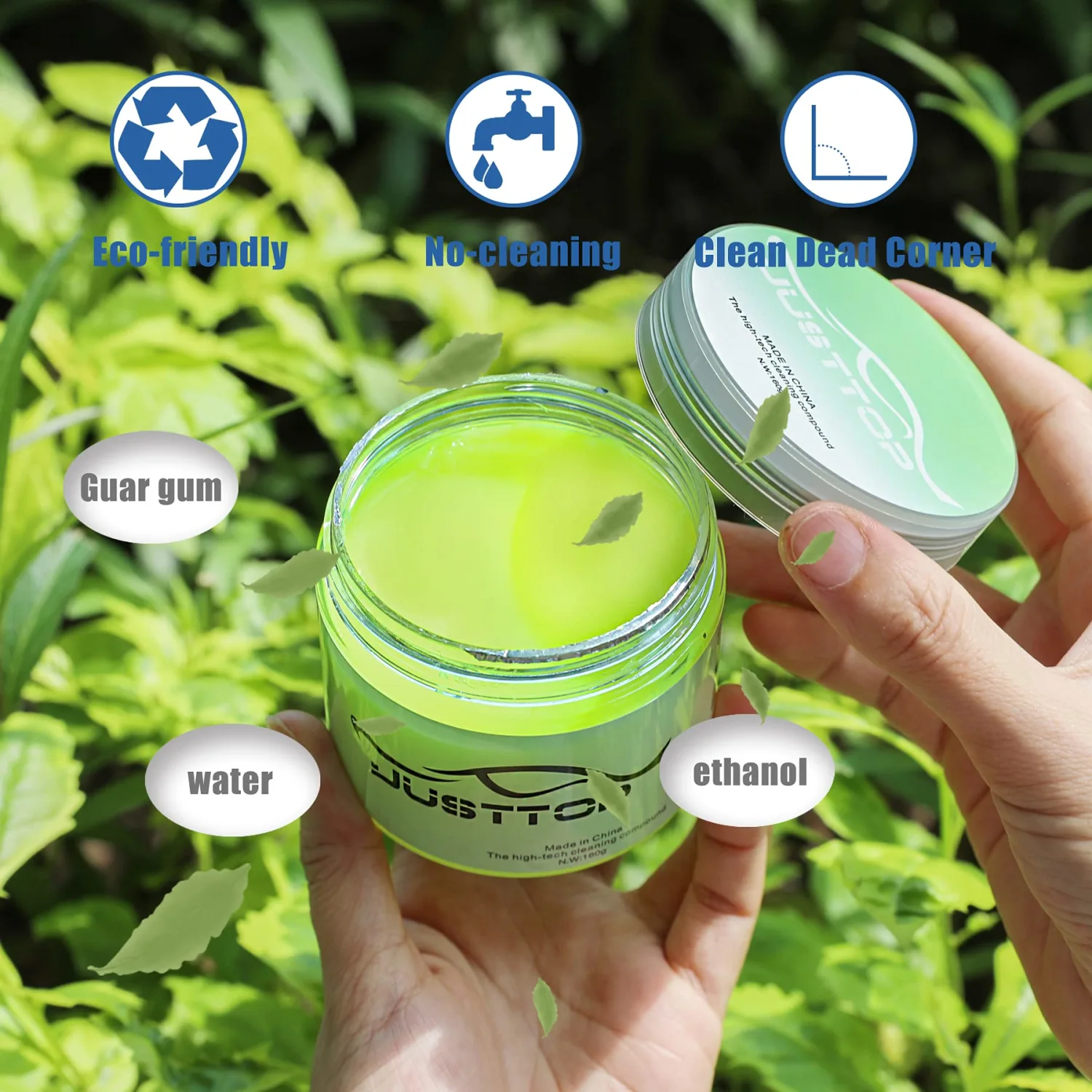 JUSTTOP Universal Cleaning Gel for Car, Detailing Putty Gel Detail Tools Car Interior Cleaner Laptop Cleaner