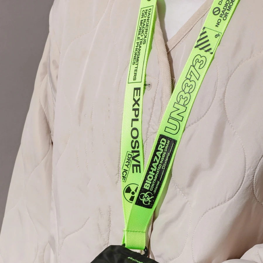 Mobile Phone Lanyard Personality Trend Fluorescent Green