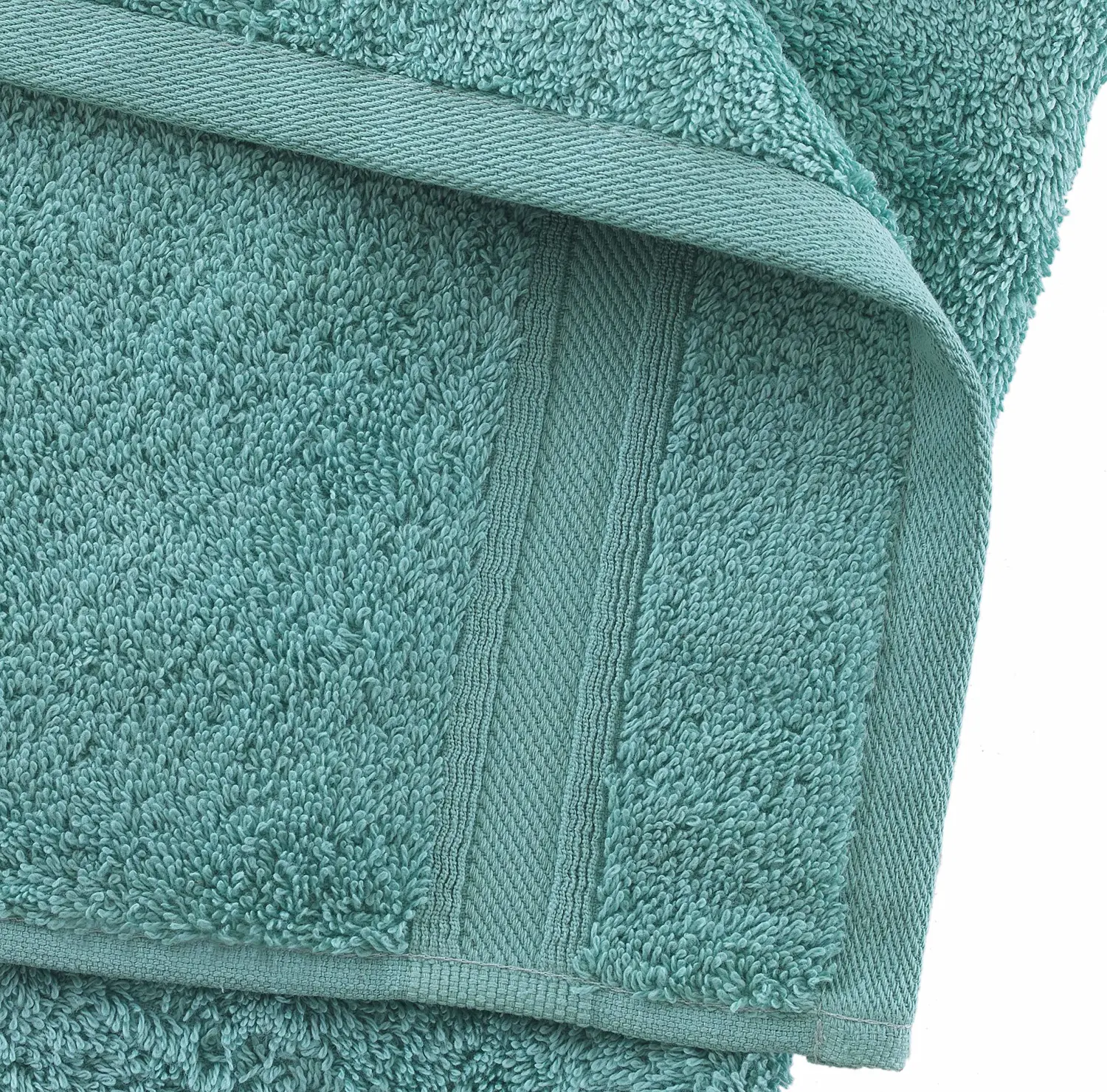 Hammam Linen Teal Turquoise Washcloth Linen Set Premium Original Turkish Cotton, Hotel Quality for Maximum Softness & Absorbency for Face, Hand, Kitchen & Cleaning