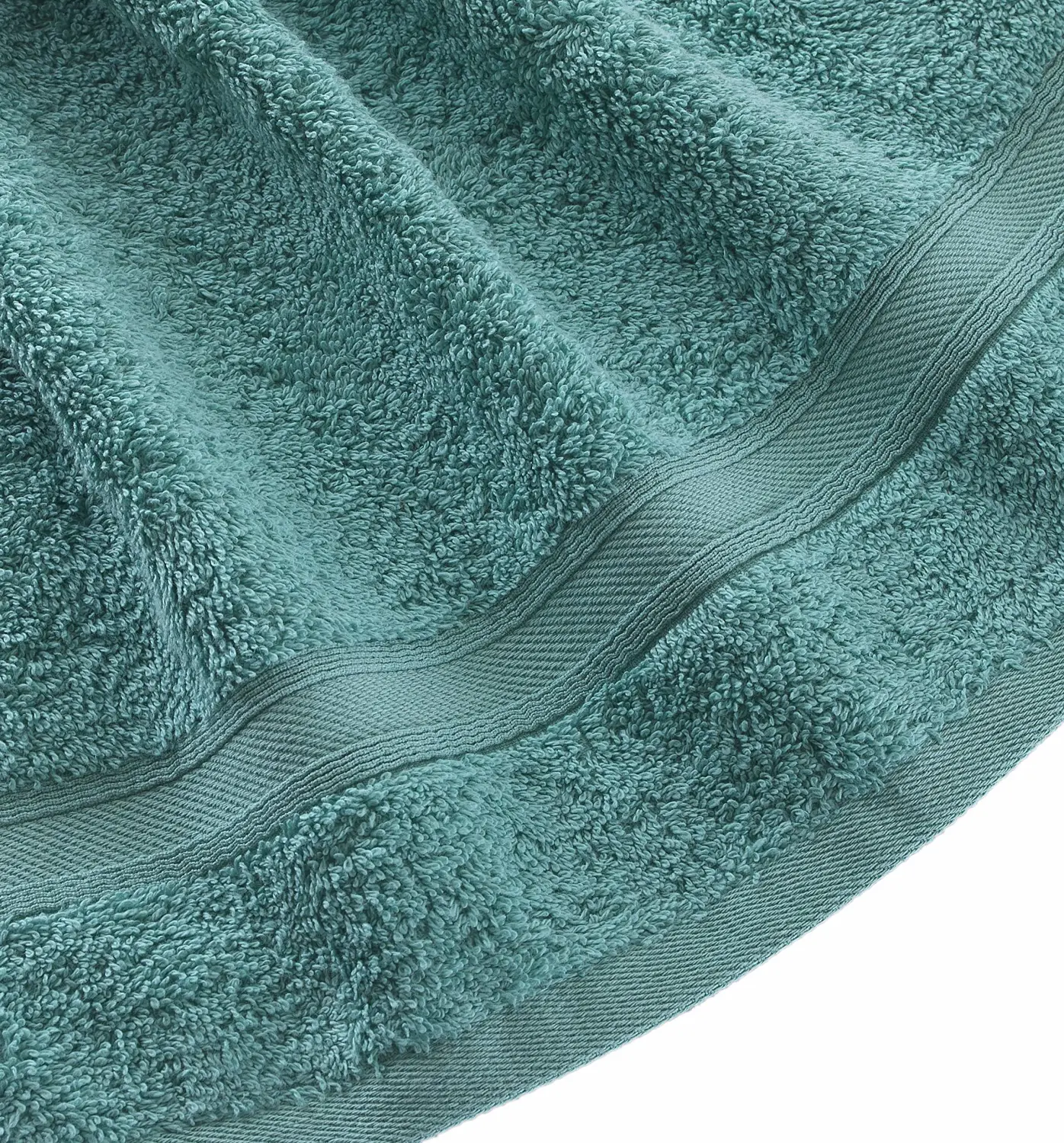 Hammam Linen Teal Turquoise Washcloth Linen Set Premium Original Turkish Cotton, Hotel Quality for Maximum Softness & Absorbency for Face, Hand, Kitchen & Cleaning