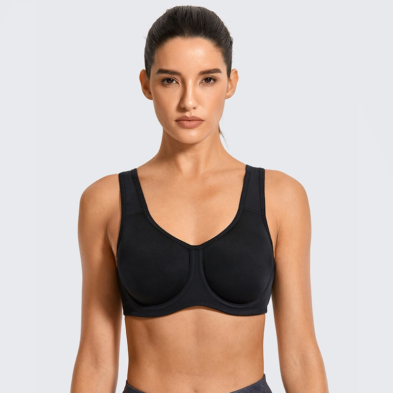 Women's Fashion Simple Shockproof Sports Underwear Bra