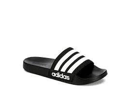 adidas Adilette Shower Sandals Men's, Black, Size 5