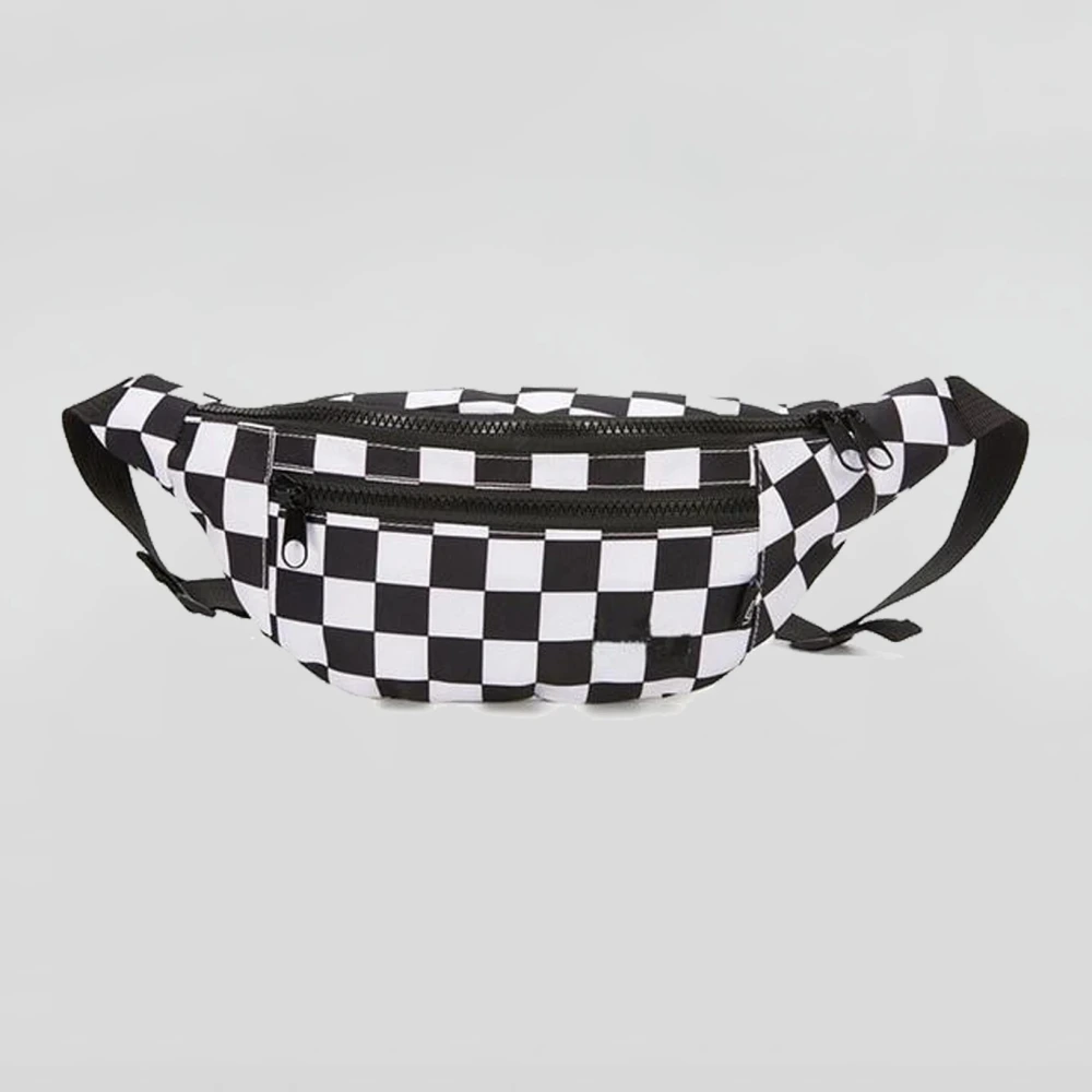 Fashion wild checkerboard couple shoulder bag crossbody bag