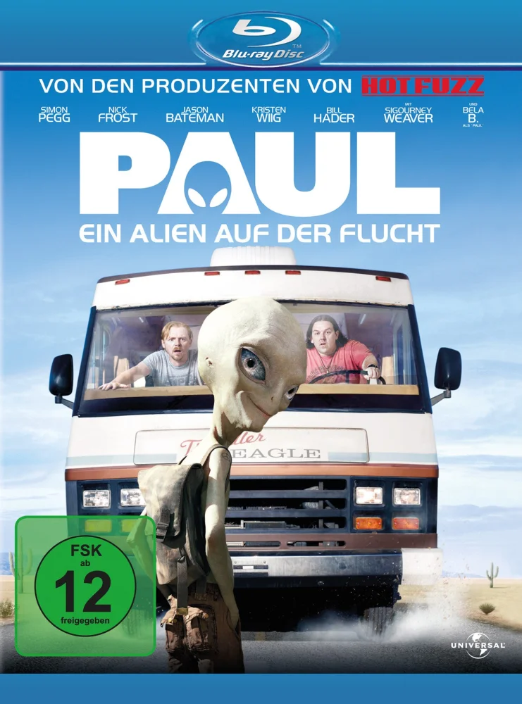 PAUL-EIN ALIEN AUF DER FL - MO [Blu-ray]