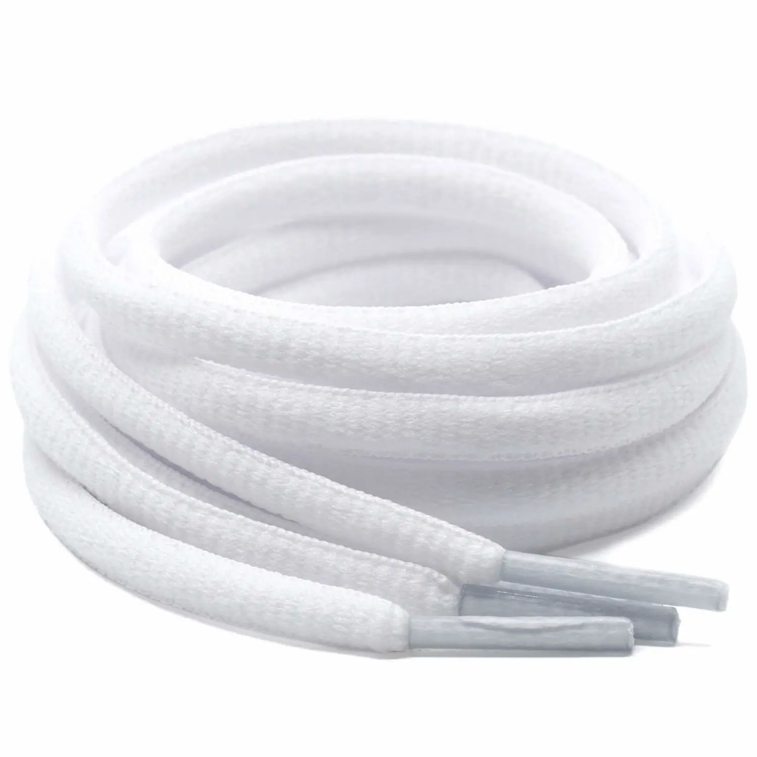 DELELE 2Pair Oval Shoes laces 42 Colors Half Round 1/4" Athletic ShoeLaces for Sport/Running Shoes Shoe Strings